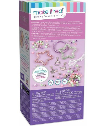 Drink Wear: A Taste of Fashion - Charm Bracelet Making Kit for Girls - Kids Jewelry Making Kit w/ Purple Water Bottle for Gir...