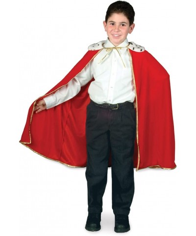 Child Size Red King/Queen Robe Mardi Gras Cape Costume Accessory 33 $30.82 Kids' Dress-Up Accessories