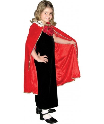 Child Size Red King/Queen Robe Mardi Gras Cape Costume Accessory 33 $30.82 Kids' Dress-Up Accessories