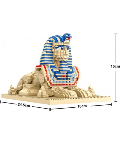 Architecture Egypt The Great Sphinx Statue Micro Building Blocks (2732 Pieces) Creative Building Set for Adults and Teens $66...