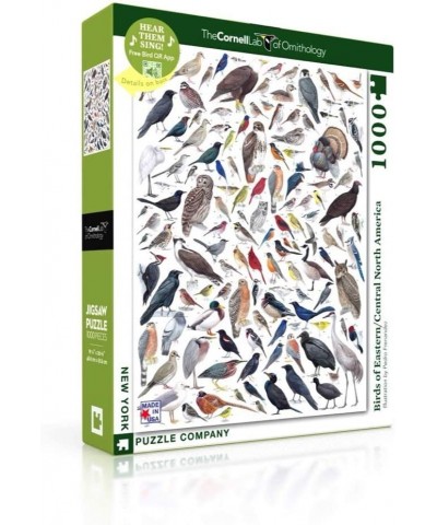 Cornell Lab Birds of Eastern/Central North America - 1000 Piece Jigsaw Puzzle $43.90 Jigsaw Puzzles