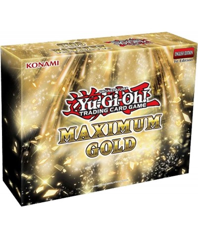 Yu-Gi-Oh! Cards: Maximum Gold Box Multicolor (083717851066) $71.90 Trading Cards & Accessories