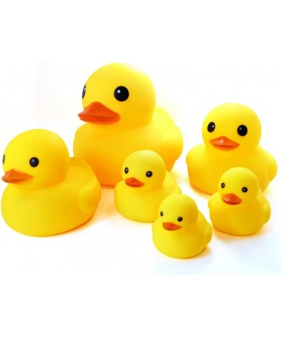 Rubber Duck Family Pack Ducky Baby Bath Toy for Kids (Pack of 6) $30.86 Bathtub Toys