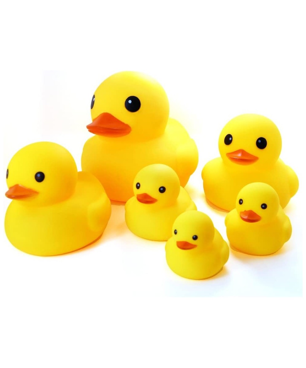 Rubber Duck Family Pack Ducky Baby Bath Toy for Kids (Pack of 6) $30.86 Bathtub Toys