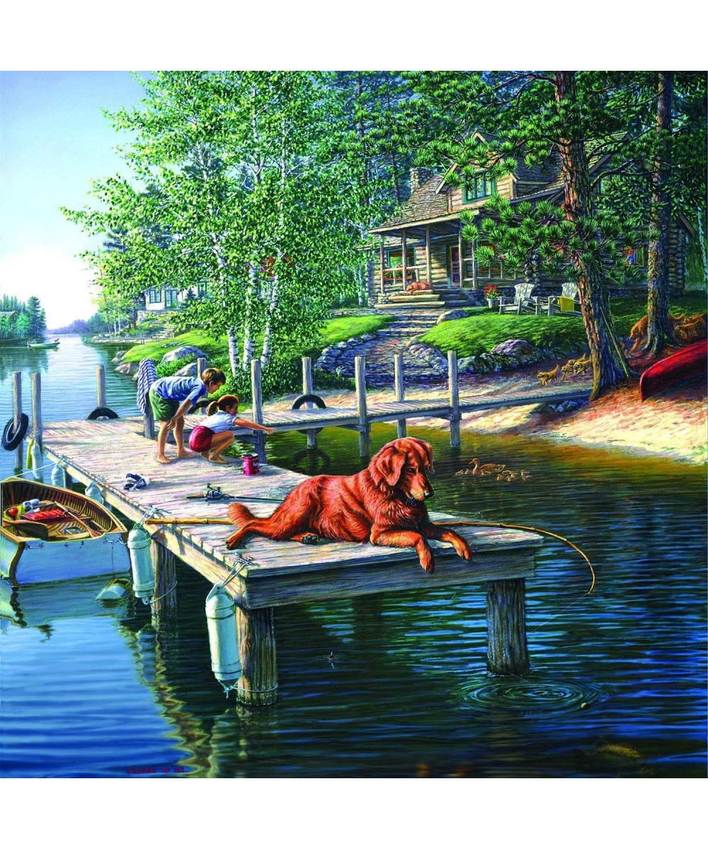 Summer Vacation 500 pc Jigsaw Puzzle $30.19 Jigsaw Puzzles