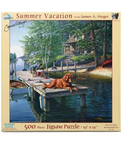 Summer Vacation 500 pc Jigsaw Puzzle $30.19 Jigsaw Puzzles