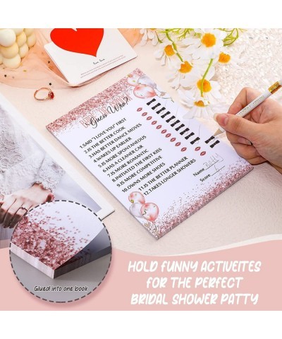 135 Pcs Bridal Shower Games Supplies Including 125 Funny Wedding Cards and 10 Pieces Pencils Games Bridal Shower Decorations ...