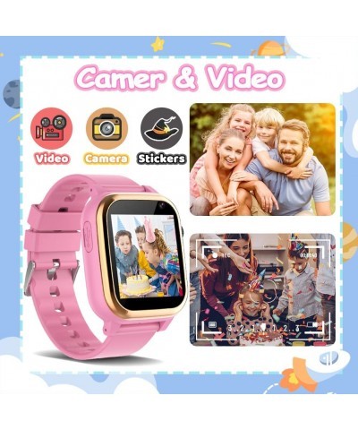 Kids Smart Watch for Boys Girls Learning Toys with 16 Puzzle Games Camera Video Recording Calorie Step Count Music Player Alu...