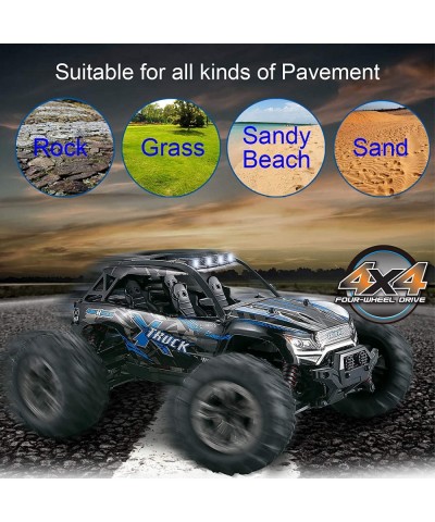 RC Truck 1/16 High Speed Racing Car 24MPH 4WD Off-Road Waterproof Vehicle 2.4Ghz Radio Remote Control Monster Truck Dune Bugg...