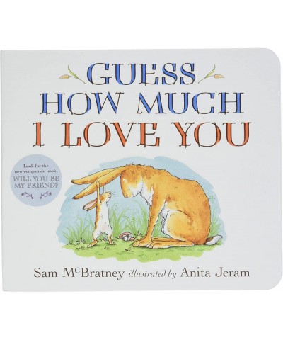 I Love You To The Moon And Back Gift Set with Guess How Much I Love You Board Book by Sam McBratney Nutbrown Hare Plush Bean ...