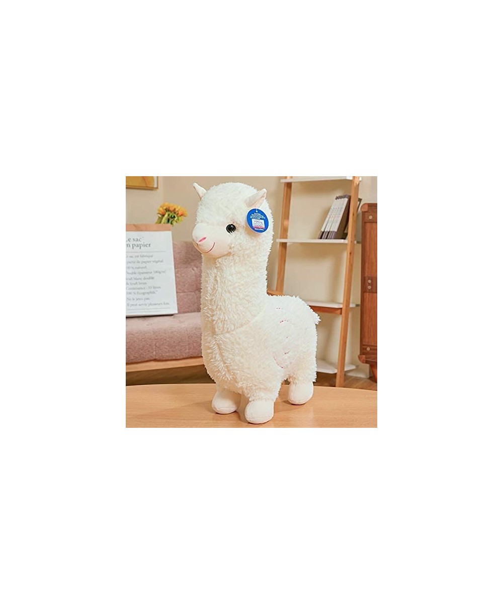 18" Alpaca Plush Toy Llama Stuffed Animal Large Doll Plushie Hug Pillow Soft Fluffy Cushion Super Kawaii Gift for Birthday Gi...