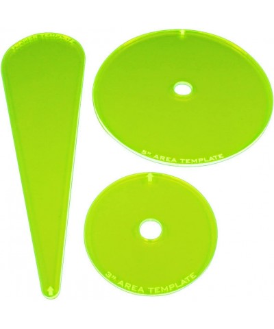 Armageddon Template Set Fluorescent Green (3) $33.86 Game Accessories