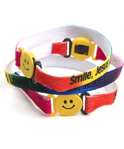 Smile Jesus Loves You" Bracelets $16.17 Kids' Dress-Up Accessories