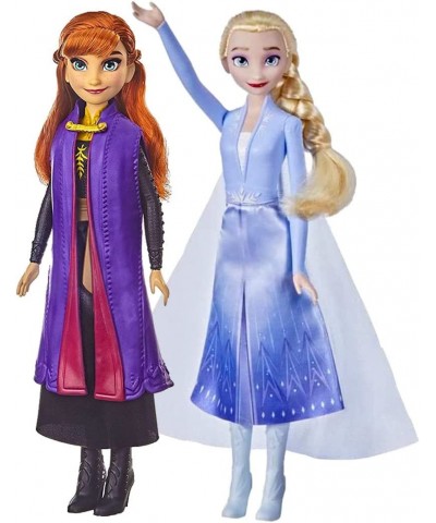 Frozen 2 Anna & Elsa Deluxe Set Fashion Dolls Inspired by The Movie Frozen 2 $51.12 Dolls