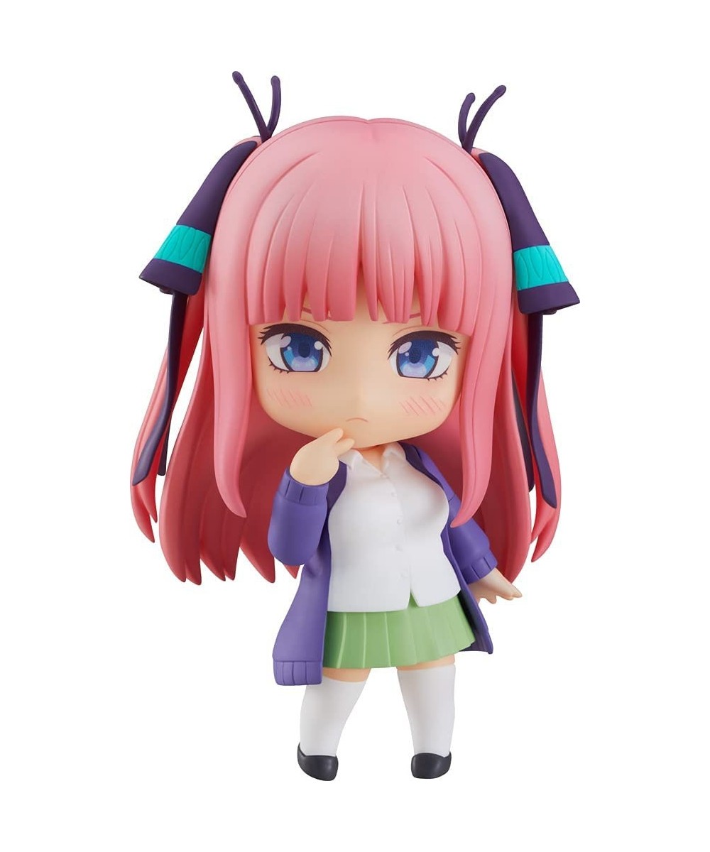 The Quintessential Quintuplets: Nino Nakano Nendoroid Action Figure Multicolor $77.61 Action Figures