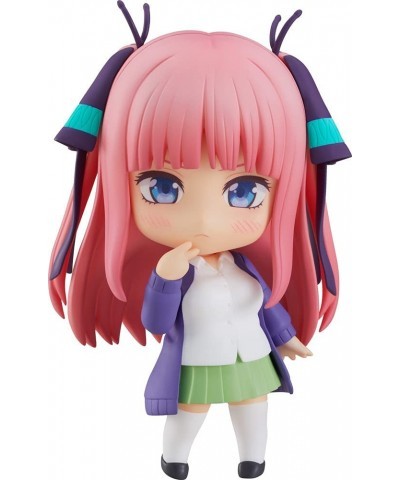 The Quintessential Quintuplets: Nino Nakano Nendoroid Action Figure Multicolor $77.61 Action Figures