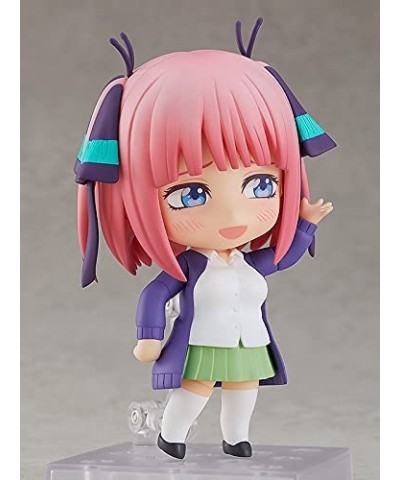 The Quintessential Quintuplets: Nino Nakano Nendoroid Action Figure Multicolor $77.61 Action Figures