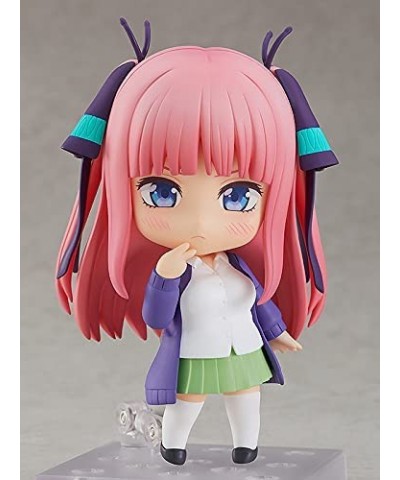 The Quintessential Quintuplets: Nino Nakano Nendoroid Action Figure Multicolor $77.61 Action Figures