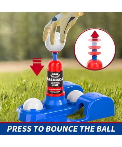 T Ball Set Toys For Kids 3-5 5-8 Kids Baseball Tee For Boys Toddlers Includes 6 Balls Auto Ball Launcher Outdoor Outside Spor...