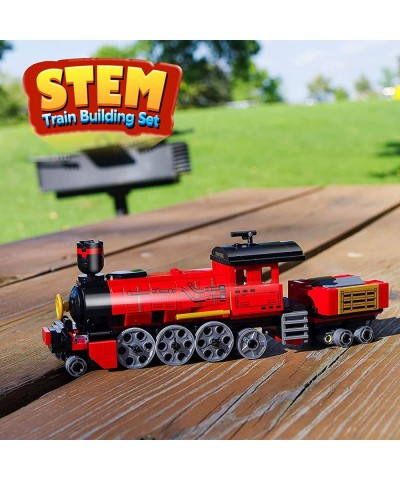 Train Building Sets for Boys 6-10 3 in 1 City Creator Building Kit Creative STEM Projects for Kids Ages 6 7 8 9 10 11 12 New ...