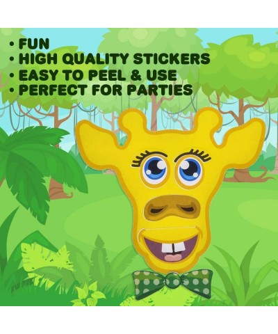 Make Your Own Zoo Sticker Assortment Set of 24 Sheets Unique Arts ‘n Crafts Activity Supplies Kit for Kids Sticker Prize Fun ...