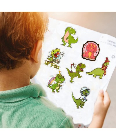 Cute Dinosaur Stickers for Kids - 50PCS Waterproof Dino Stickers Pack Vinyl Laptop Stickers Cool Aesthetic Stickers for Water...