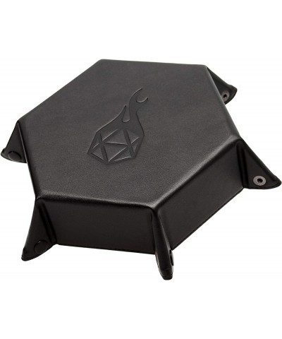 Dice Tray Portable Folding Dice Rolling Tray for use as DND Dice Tray D&D Dice Tray or Dice Game 6.5 Inch Quiets Rolling Meta...