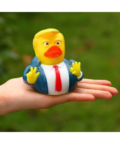 2Pcs Trump Duck Squeak Bath Duck Baby Bath Toys Rubber Duck Funny Gift for Kids $22.31 Bathtub Toys