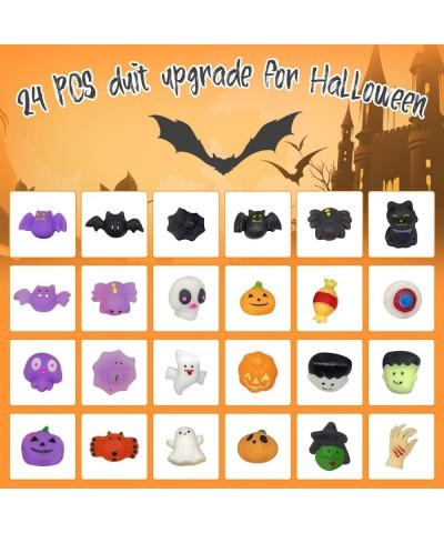 24pcs Halloween Mini Kawaii Squishy Toy Treat Bag Stuffers Goody Bag Filler Halloween Treats Prizes Toys (Halloween) $20.06 M...