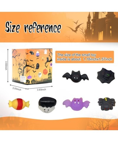 24pcs Halloween Mini Kawaii Squishy Toy Treat Bag Stuffers Goody Bag Filler Halloween Treats Prizes Toys (Halloween) $20.06 M...