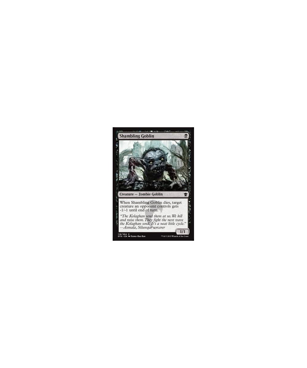 Shambling Goblin (118/264) - Dragons of Tarkir - Foil $10.36 Magic Kits & Accessories