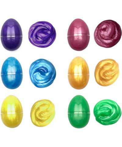 12 Pack Slime Eggs Toys Easter Eggs for Kids Girls Boys Easter Basket Stuffers Gifts Party Favors $20.84 Slime & Putty Toys