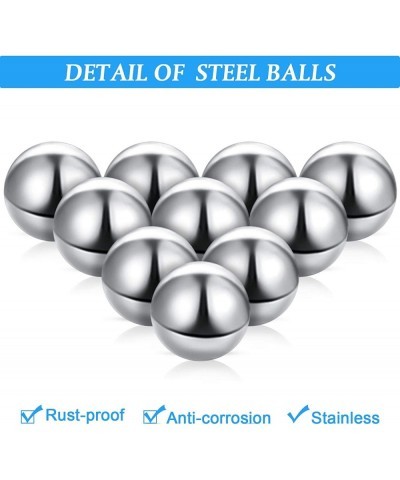 30 Pieces Labyrinth Replacement Steel Balls 0.5 Inch Replacement Balls Rust-Proof Metal Balls for Marble Runs $19.37 Marble Runs