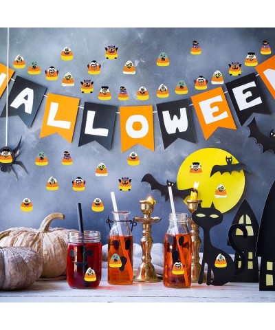 600 Pieces Halloween Stickers Halloween Pumpkin Roll Stickers 1.5 Inch Halloween Character Stickers 8 Designs Halloween Pumpk...