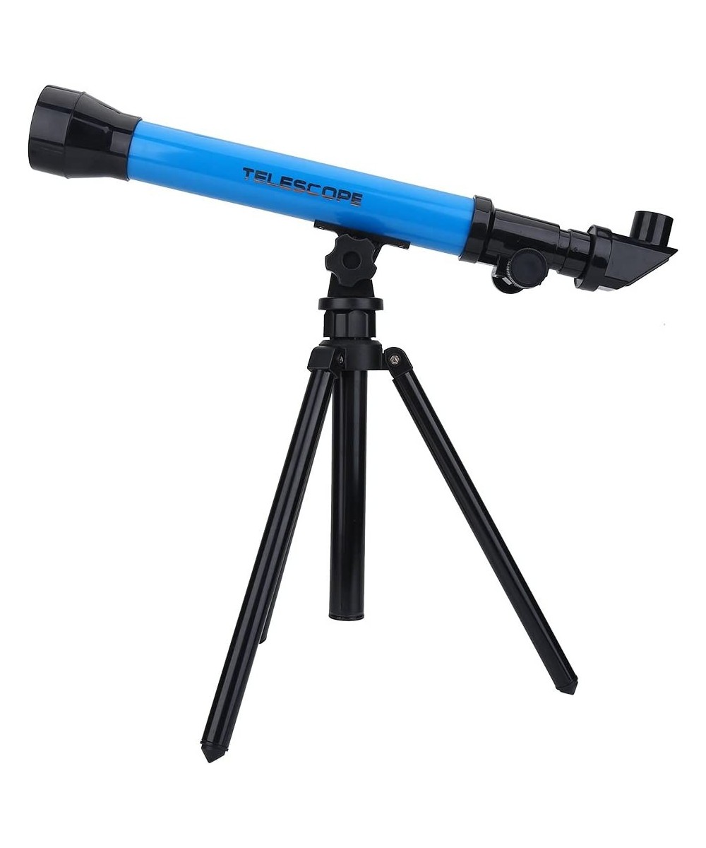 Telescope for Astronomy Beginners Adjustable 20X/40X/60X Educational Astronomical Telescope Children's Toy with Tripod(Blue) ...