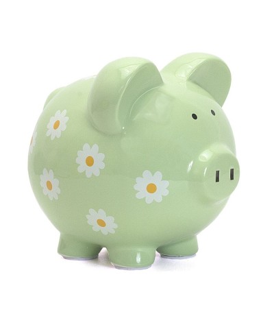 Daisy Pig Bank Green $60.75 Kids' Money Banks