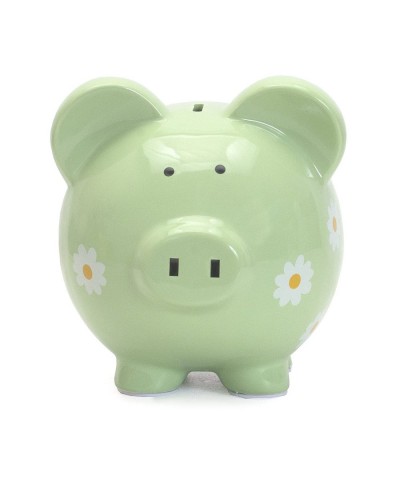 Daisy Pig Bank Green $60.75 Kids' Money Banks