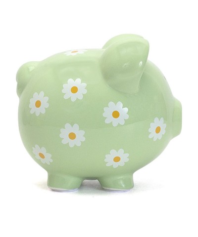 Daisy Pig Bank Green $60.75 Kids' Money Banks