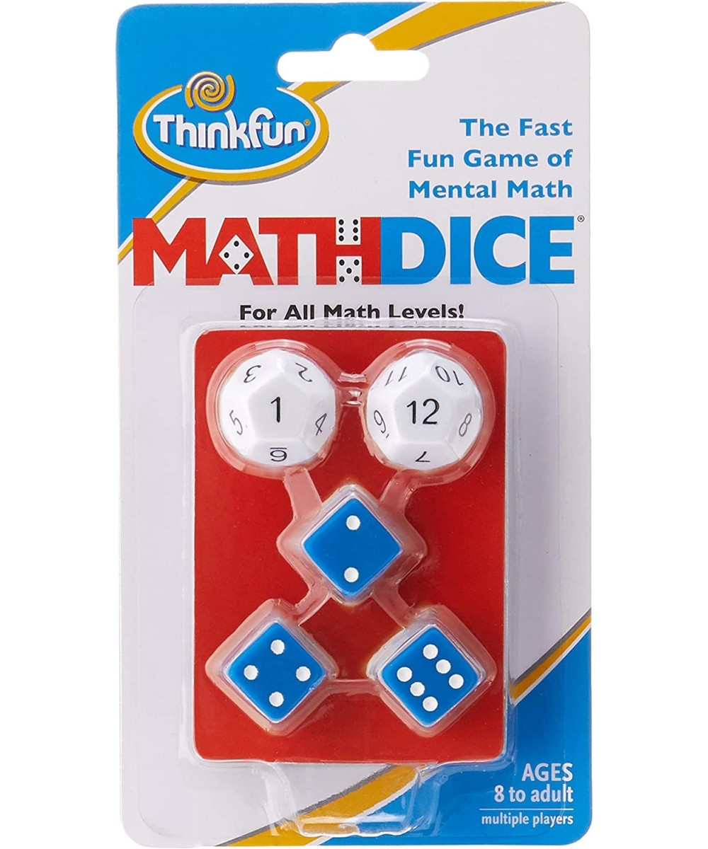 ThinkFun Math Dice Fun Game that Teaches Mental Math Skills to Kids Age 8 and Up $17.08 Early Development & Activity Toys