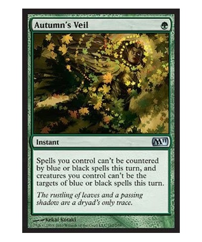 Magic: the Gathering - Autumn's Veil - Magic 2011 - Foil $16.90 Card Games