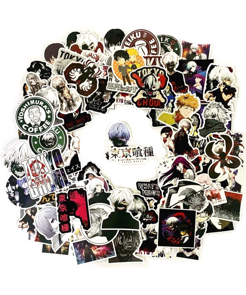 100PCS Tokyo Ghoul Stickers Anime Tokyo Ghoul Stickers for Laptop Phone Water Bottle Luggage Car Motorcycle Bicycle DIY Decor...