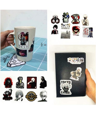 100PCS Tokyo Ghoul Stickers Anime Tokyo Ghoul Stickers for Laptop Phone Water Bottle Luggage Car Motorcycle Bicycle DIY Decor...