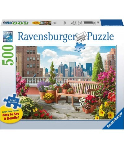 Rooftop Garden 500 Piece Large Format Jigsaw Puzzle for Adults – Every Piece is Unique Softclick Technology Means Pieces Fit ...