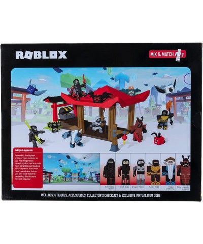 ROB0497 EA -Deluxe Playset Ninja Legends Multi $80.48 Play Figure Playsets