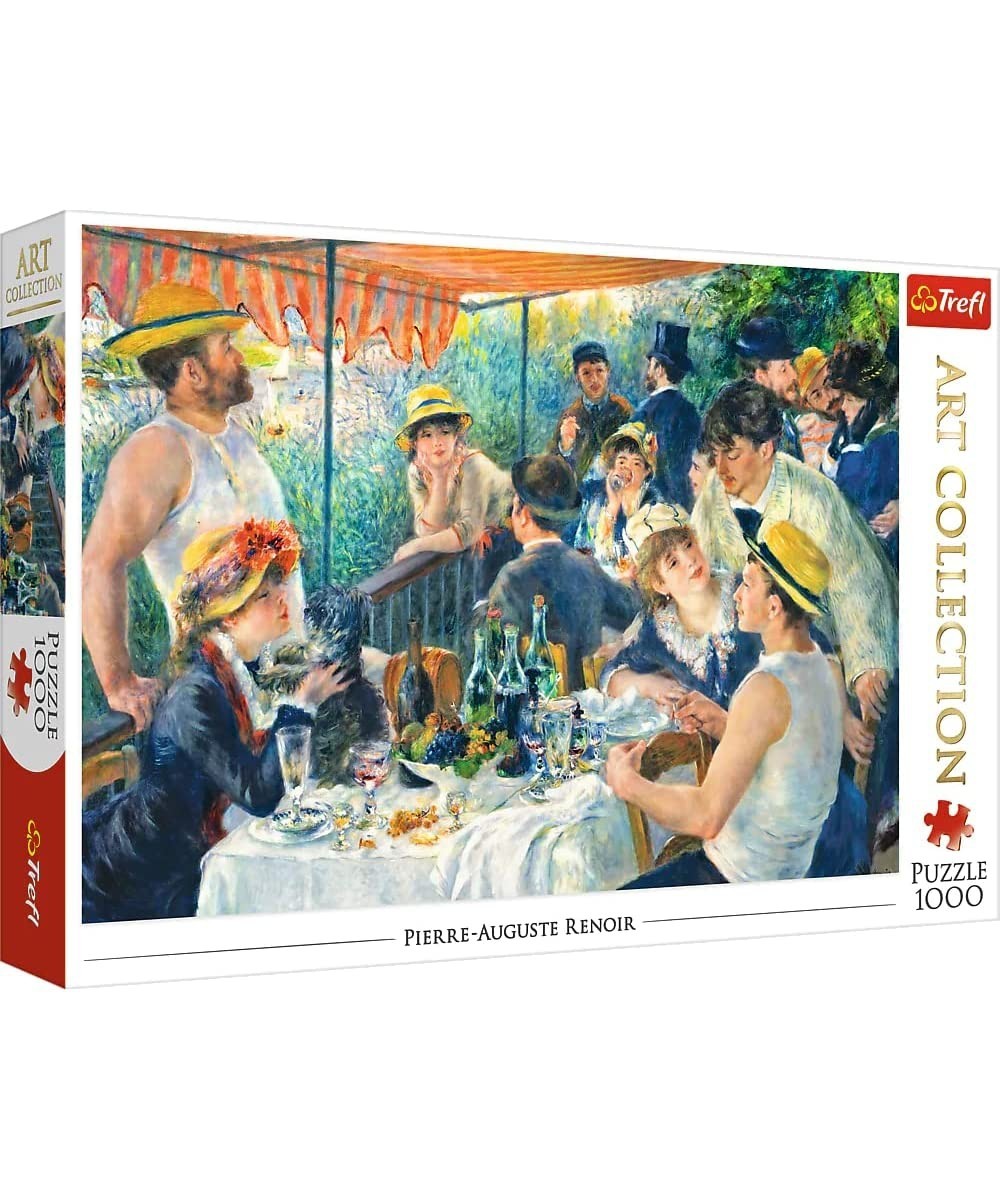 Red Art Collection 1000 Piece Puzzle - Luncheon of The Boating Party/Bridgeman $26.41 Jigsaw Puzzles