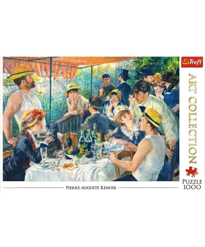 Red Art Collection 1000 Piece Puzzle - Luncheon of The Boating Party/Bridgeman $26.41 Jigsaw Puzzles