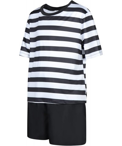 Wednesday Costume Dress pugsley addams costume Family Cosplay Halloween Costumes for Kids $51.20 Kids' Costumes