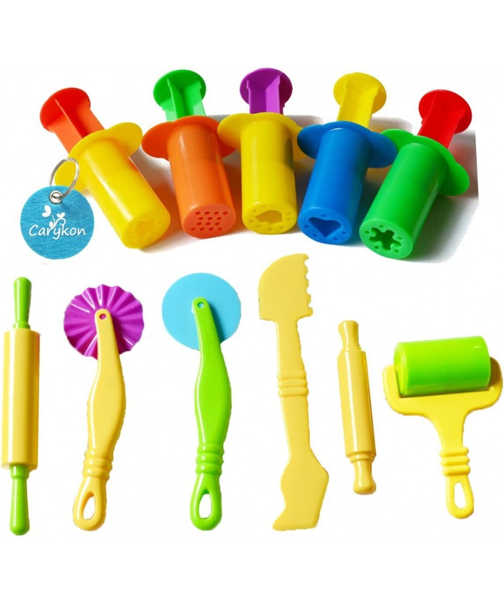 Set of 11 PCS Smart Dough Tools Kit with Models and Molds Dough Extruders $26.50 Kids' Art Clay & Dough