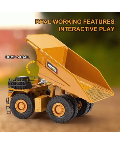 1/40 Scale Diecast Heavy Metal Dump Truck Metal Construction Vehicles Trucks Toys for Boys Kids $83.93 Kids' Play Trucks