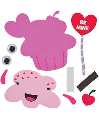 Set of 12 Adorable BE MINE Cupcake Valentine Magnet Project Craft Kits $25.84 Craft Kits